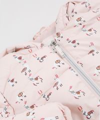 Jaqueta-Infantil-Estampada-de-Lhama-com-Capuz-e-Bolsos-Rosa-Claro-9808278-Rosa_Claro_4