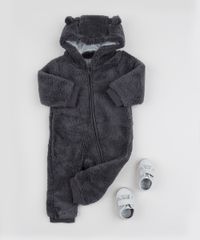 Macacao-Infantil-Peluciado-com-Capuz-e-Ziper-Manga-Longa-Chumbo-9443404-Chumbo_3