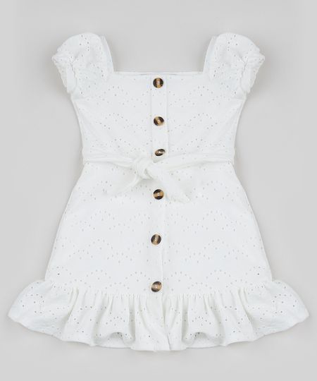 Vestido-Infantil-em-Laise-Tal-Mae-Tal-Filha-com-Faixa-para-Amarrar-Manga-Curta-Off-White-9947397-Off_White_1 Vestido-Infantil-em-Laise-Tal-Mae-Tal-Filha-com-Faixa-para-Amarrar-Manga-Curta-Off-White-9947397-Off_White_1