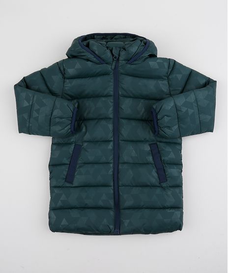 Jaqueta-Infantil-Estampada-Geometrica-com-Capuz-Verde-Escuro-9809241-Verde_Escuro_1