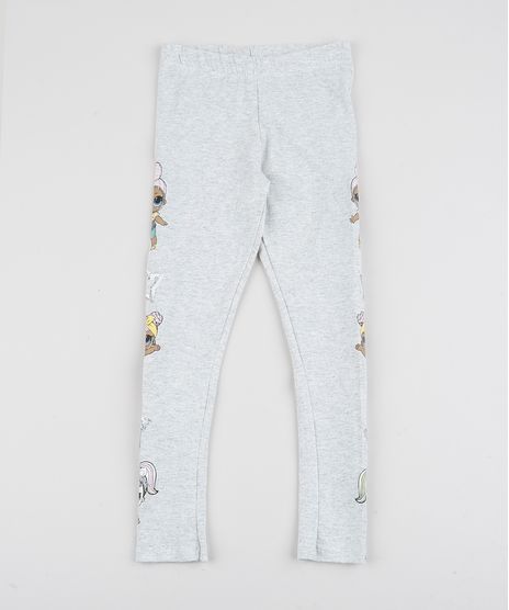 Calca-Legging-LOL-Surprise-com-Paetes-Cinza-Mescla-9916764-Cinza_Mescla_1