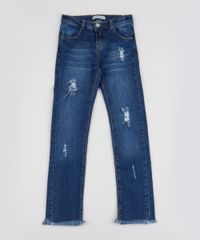 Calca-Jeans-Infantil-Destroyed-com-Bolsos-Azul-Medio-9944359-Azul_Medio_1