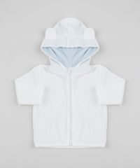 Blusao-Infantil-em-plush-com-Capuz-e-Botoes-Branco-9851385-Branco_1