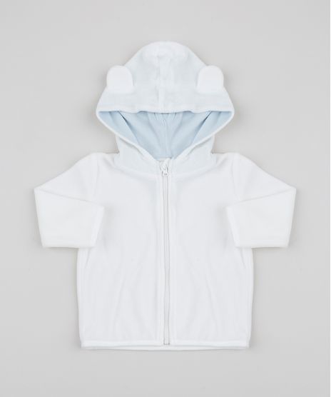 Blusao-Infantil-em-plush-com-Capuz-e-Botoes-Branco-9851385-Branco_1
