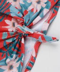 Conjunto-Infantil-Estampado-Floral-de-Blusa-Manga-Curta---Short-Vermelho-9946800-Vermelho_3