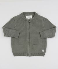 Jaqueta-Infantil-em-Trico-com-Ziper-Cinza-9792761-Cinza_1