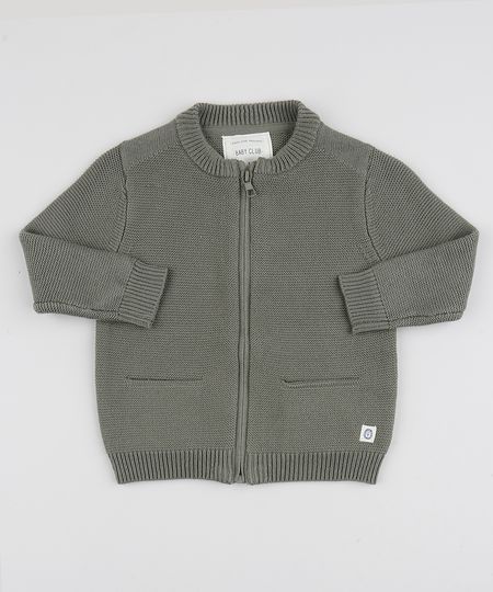 Jaqueta-Infantil-em-Trico-com-Ziper-Cinza-9792761-Cinza_1