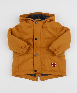 Parka-Infantil-Raposa-com-Capuz-e-Pelo-Caramelo-9812932-Caramelo_1
