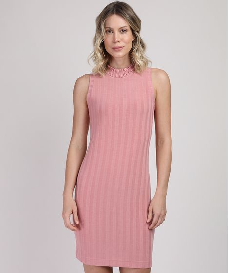 vestido feminino rosa