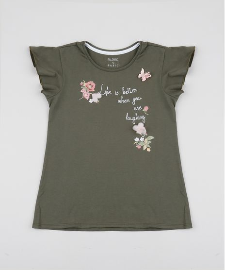 Blusa-Juvenil-com-Babadinhos-Manga-Curta-Verde-Militar-9905783-Verde_Militar_1
