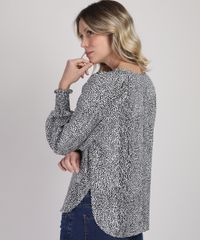 Blusa-Feminina-Estampada-Animal-Print-Manga-Longa--Preto-9941765-Preto_2