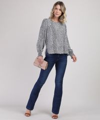 Blusa-Feminina-Estampada-Animal-Print-Manga-Longa--Preto-9941765-Preto_3