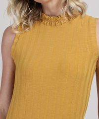 Vestido-Feminino-Curto-Regata-Gola-Alta-Caramelo-9951120-Caramelo_4
