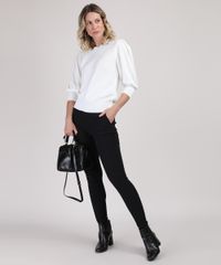 Sueter-Feminino-em-Trico-Manga-7-9-Bufante-Decote-Redondo-Off-White-9946657-Off_White_3