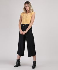 Regata-Feminina-em-Trico-Alongada-Decote-Redondo-Amarelo-Escuro-9951215-Amarelo_Escuro_3