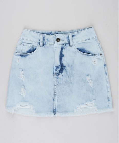 Saia-Jeans-Juvenil-Destroyed-Azul-Claro-9944357-Azul_Claro_1