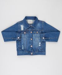 Jaqueta-Jeans-Infantil-Destroyed-com-Bolsos-Azul-Medio-9944354-Azul_Medio_1