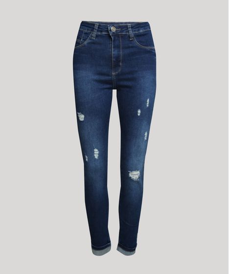 calça jeans flare cea