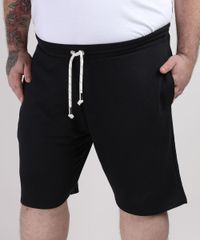 Bermuda-de-Moletom-Masculina-Reta-com-Bolso-Preta-9953442-Preto_1 Bermuda-de-Moletom-Masculina-Reta-com-Bolso-Preta-9953442-Preto_1