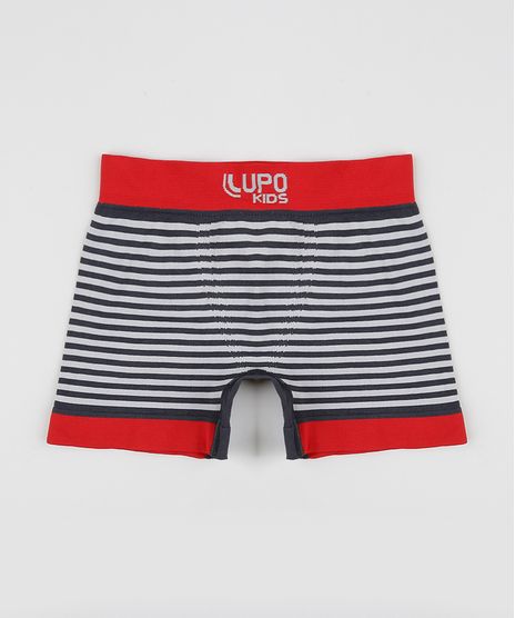 Cueca-Infantil-Lupo-Boxer-Listrada-Cinza-Mescla-9951430-Cinza_Mescla_1