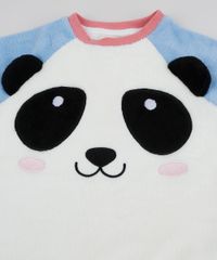 Pijama-de-Fleece-Infantil-Panda-Manga-Longa-Off-White-9769225-Off_White_3