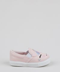 Tenis-Slip-On-Infantil-Unicornio-Rosa-Claro-9951821-Rosa_Claro_2