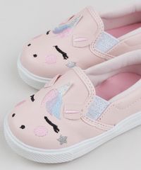 Tenis-Slip-On-Infantil-Unicornio-Rosa-Claro-9951821-Rosa_Claro_6