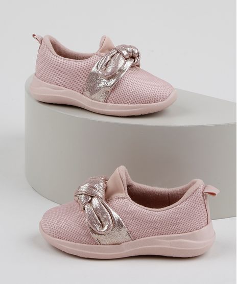 Tenis-Infantil-Molekinha-Knit-com-Laco-Rose-9952653-Rose_1