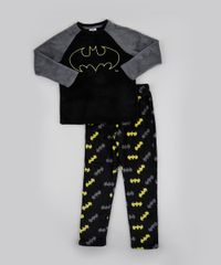 Pijama-de-Fleece-Infantil-Batman-Manga-Longa-Preto-9769046-Preto_1