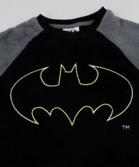 Pijama-de-Fleece-Infantil-Batman-Manga-Longa-Preto-9769046-Preto_4
