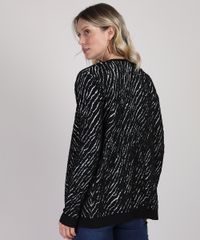 Capa-Feminina-em-Trico-Alongada-Animal-Print-Onca-Manga-Longa-Preta-9809434-Preto_2