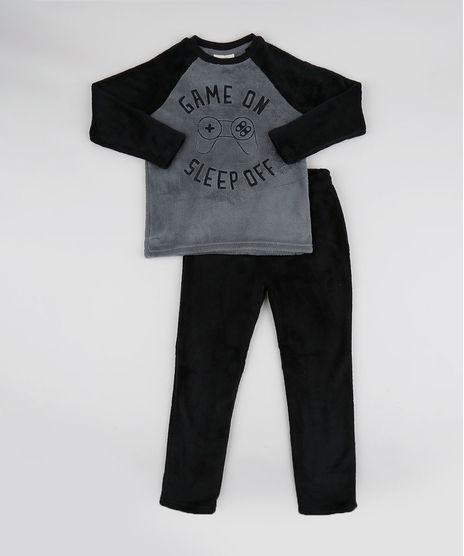 Pijama-de-Fleece-Game-Manga-Longa-Preto-9769044-Preto_1