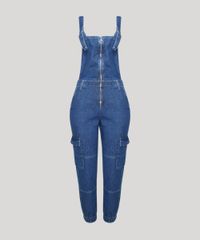 Macacao-Jeans-Feminino-Jogger--com-Ziper-Jeans-Escuro-9951713-Jeans_Escuro_1