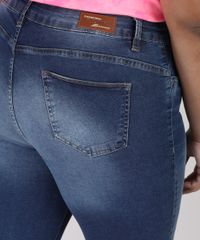 Calca-Jeans-Feminina-Plus-Size-Sawary-Super-Skinny-Cropped-Cintura-Alta-Azul-Escuro-9945295-Azul_Escuro_4