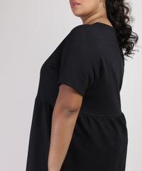 Vestido-de-Moletom-Feminino-Plus-Size-Mindset-Curto-Manga-Curta-Preto-9953571-Preto_4