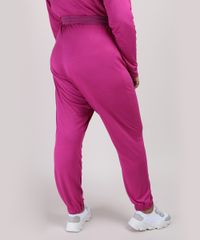 Calca-de-Moletom-Feminina-Plus-Size-Mindset-Jogger-Cintura-Alta-Roxa-9953572-Roxo_2