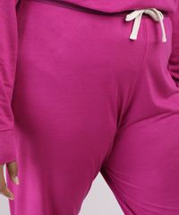 Calca-de-Moletom-Feminina-Plus-Size-Mindset-Jogger-Cintura-Alta-Roxa-9953572-Roxo_4