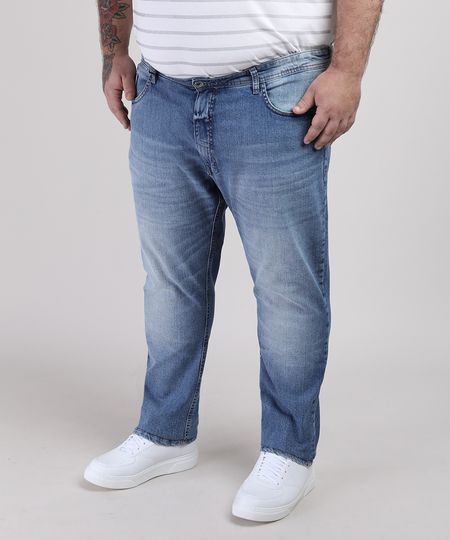 Calca-Jeans-Masculina-Plus-Size-Slim--Azul-Medio-9951379-Azul_Medio_1