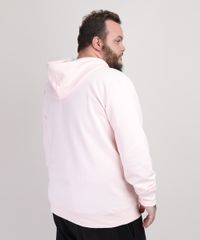 Blusao-de-Moletom-Masculino-Plus-Size-com-Capuz-e-Bolso-Rosa-Claro-9953221-Rosa_Claro_2