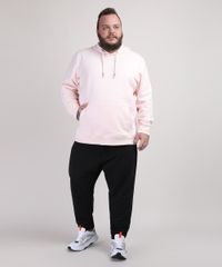Blusao-de-Moletom-Masculino-Plus-Size-com-Capuz-e-Bolso-Rosa-Claro-9953221-Rosa_Claro_3