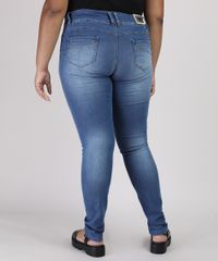 Calca-Jeans-Feminina-Plus-Size-Sawary-Super-Skinny-Cintura-Alta-Azul-Medio-9950585-Azul_Medio_2