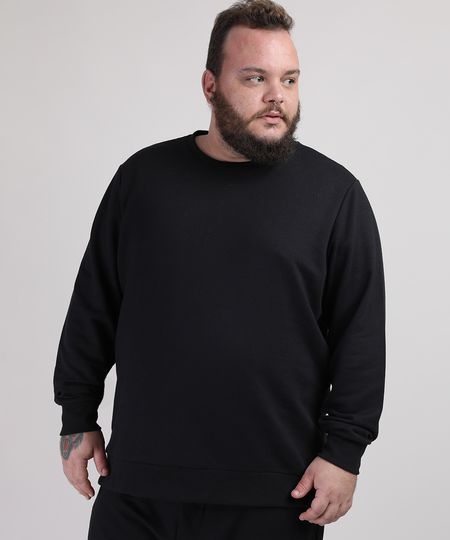 Blusao-de-Moletom-Masculino-Plus-Size-Preto-9952912-Preto_1 Blusao-de-Moletom-Masculino-Plus-Size-Preto-9952912-Preto_1