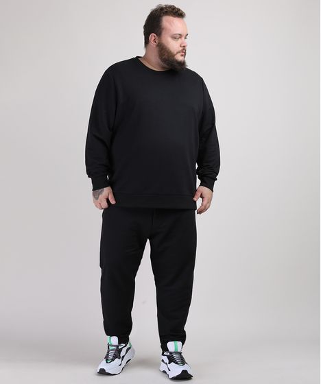 blusão masculino plus size