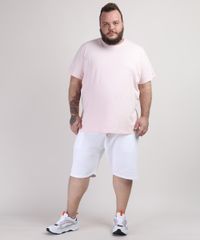 Camiseta-Masculina-Plus-Size-Manga-Curta-Gola-Careca-Rosa-Claro-9953518-Rosa_Claro_3