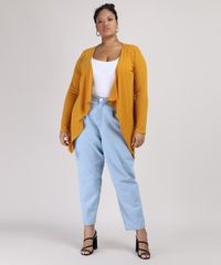 Capa-Feminina-Plus-Size-Canelada-Assimetrica-Mostarda-9952771-Mostarda_3