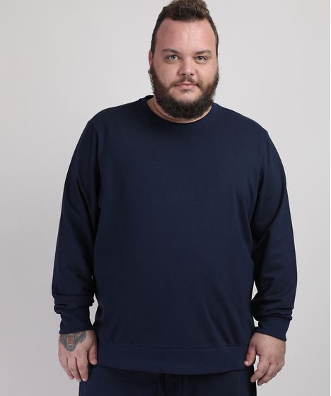 blusão masculino plus size