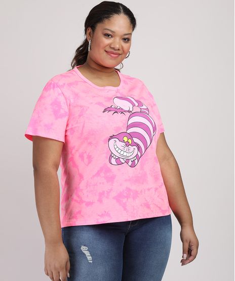 Blusa-Feminina-Plus-Size-Alice-No-Pais-das-Maravilhas-Tie-Dye-Curta-Decote-redondo-Pink-9953044-Pink_1