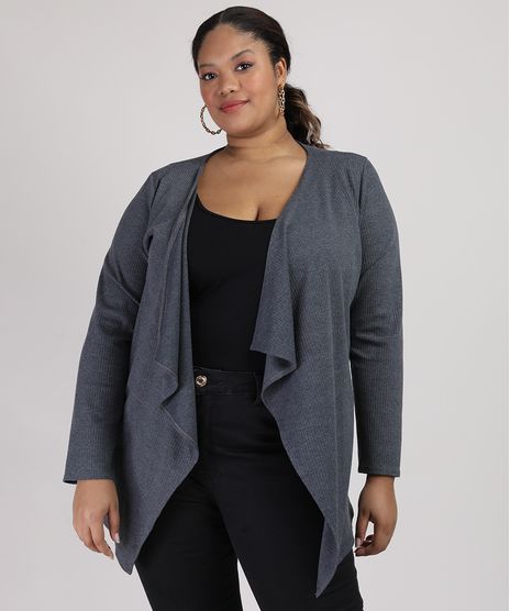 Capa-Feminina-Plus-Size-Canelada-Assimetrica-Chumbo-9952770-Chumbo_1