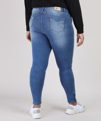 Calca-Jeans-Feminina-Plus-Size-Sawary-Cigarrete-Cintura-Alta-Azul-Medio-9950605-Azul_Medio_2