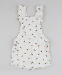 Jardineira-Short-Saia-de-Sarja-Infantil-Estampada-Floral--Off-White-9944464-Off_White_1